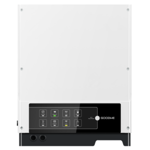 The GoodWe SBP 5kW retrofit inverter is a Serie AC-coupled hybrid inverter.