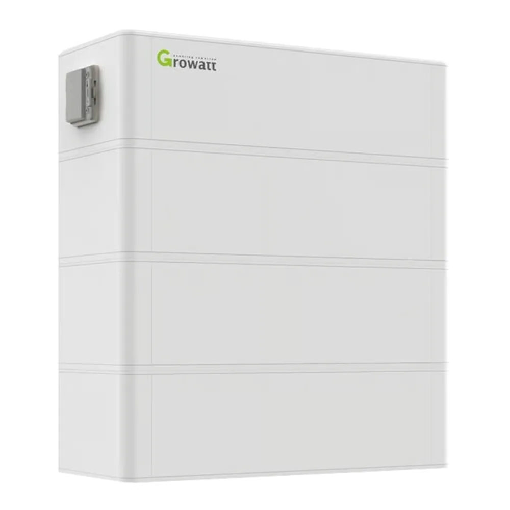 Growatt ARK-XH 7.68 kWh high-voltage lithium battery tower for residential energy storage and peak shaving.